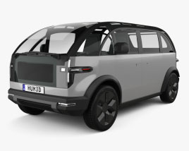 Canoo Lifestyle Vehicle Premium 2024 3D модель