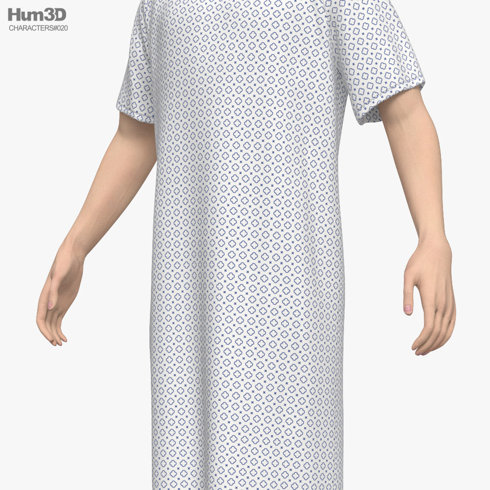 Buy Avneel Poly Cotton Patient Dress patient gown/examination/hospital use  Gown, patient gown (royal blue) free size unisex Online at Best Prices in  India - JioMart.