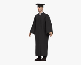 Graduate Student 3D model