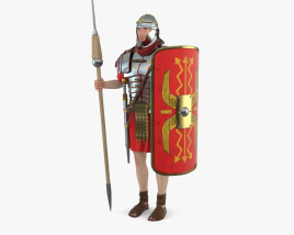 Римский солдат 3D модель