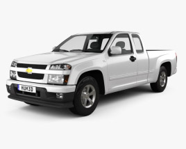 Chevrolet Colorado Extended Cab 2014 3D model