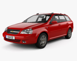 Chevrolet Lacetti Wagon 2011 3D 모델 