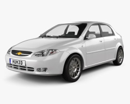 Chevrolet Lacetti hatchback 2011 3D model