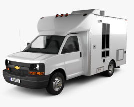 Chevrolet Express Mobile Vending 2012 3D model