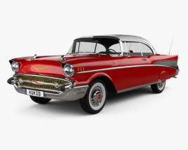 Chevrolet Bel Air Sport Coupe 1957 3Dモデル