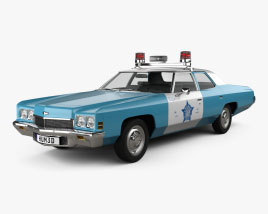 Chevrolet Impala Police 1975 3D model