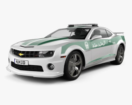 Chevrolet Camaro Police Dubai 2016 3D model