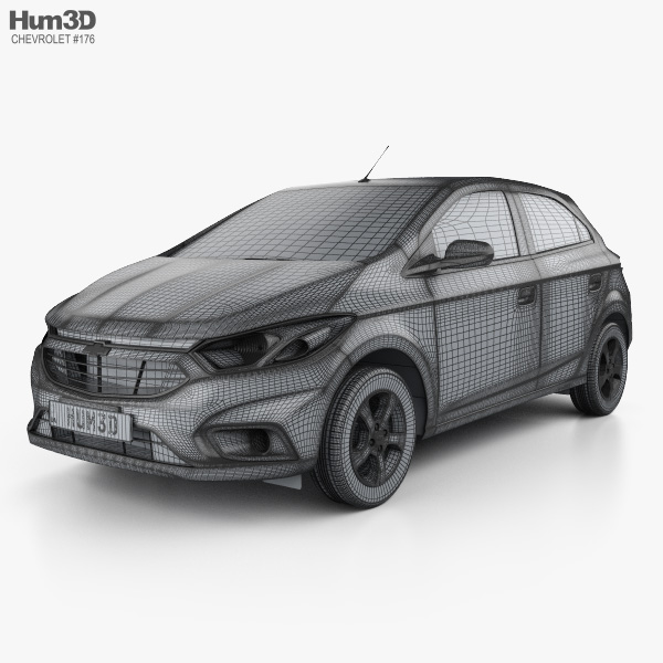 Chevrolet Onix 2019 3D model - Download Vehicles on