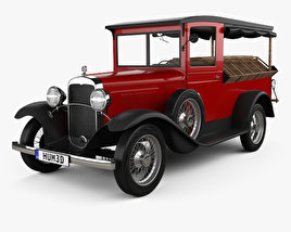 Chevrolet Independence Canopy Express 1931 3D model