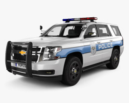 Chevrolet Tahoe Police 2017 3D model
