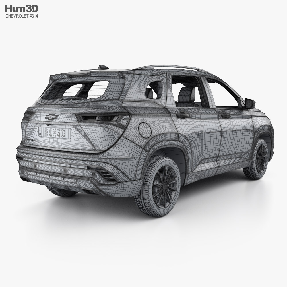 Chevrolet Captiva 2021 Modèle 3D - Télécharger Véhicules on