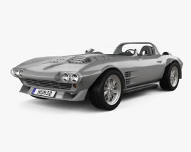 Chevrolet Corvette Grand Sport 1966 3D модель