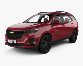 Chevrolet Equinox RS with HQ interior 2023 3D model