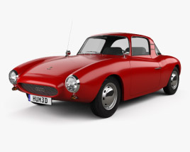 DKW 3=6 Monza 1956 3D-Modell