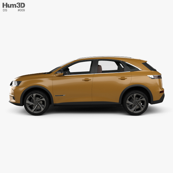 DS 7 Crossback with HQ interior 2019 3D model