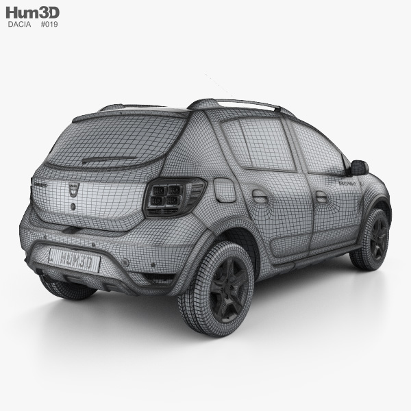 STL file dacia sandero stepway 2023 mirror covers 🪞・3D printer model to  download・Cults