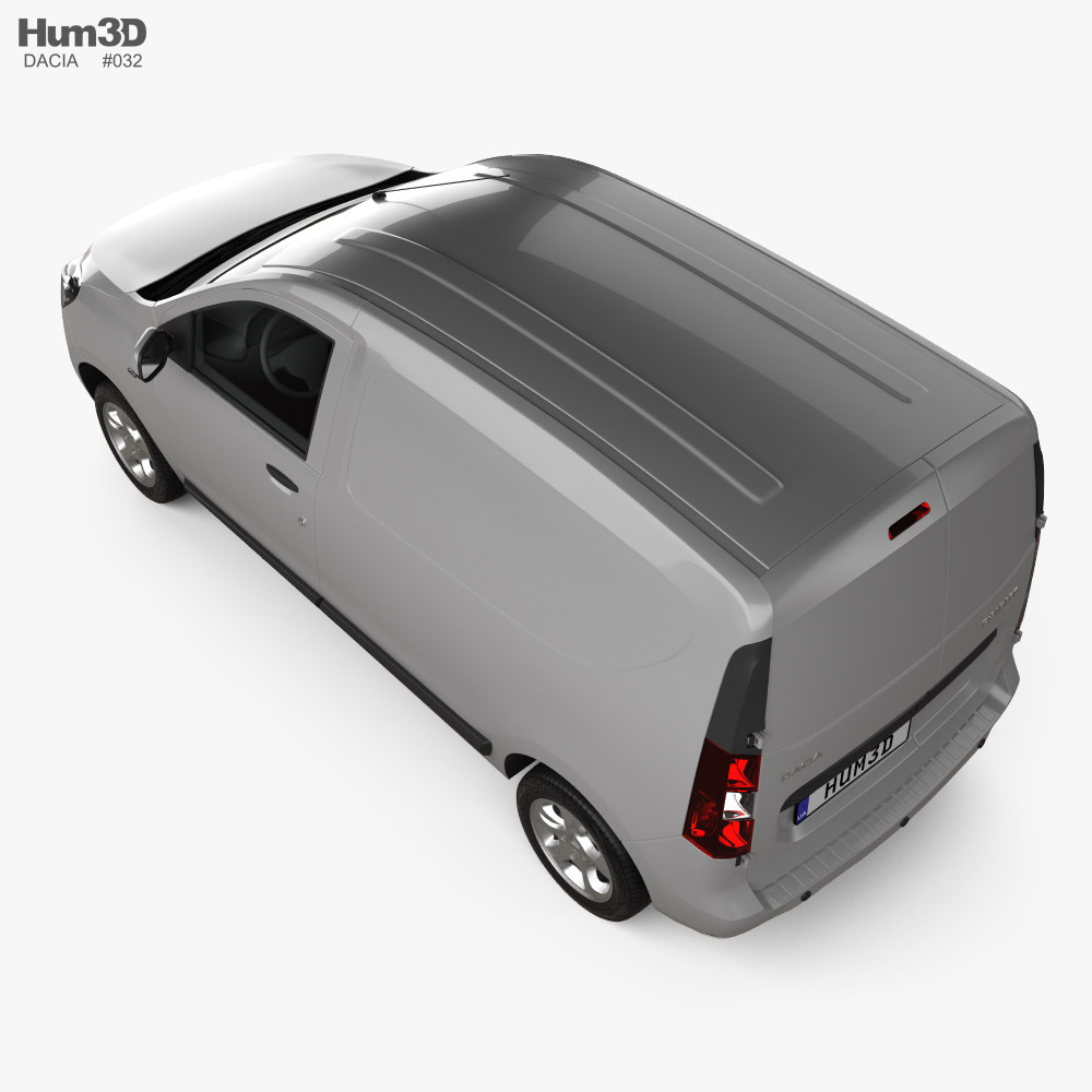 Dacia Dokker Van 2022 - 3D Model by SQUIR