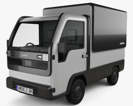 Daihatsu Uniform Truck 2023 3D model