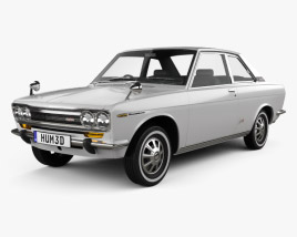 Datsun Bluebird 1600 SSS Coupe 1968 3D模型