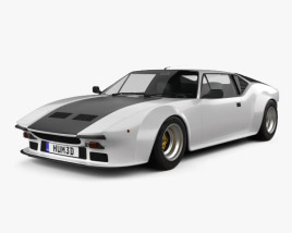 De Tomaso Pantera GT5 1980 3D 모델 