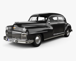 DeSoto Custom Suburban sedan 1947 Modèle 3D