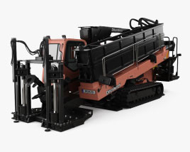Ditch Witch JT100 Directional Drill 2024 3D模型