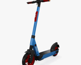 Dott E-scooter 2024 3D-Modell