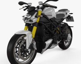 Ducati Streetfighter 848 2012 3D-Modell