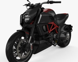 Ducati Diavel 2011 Modello 3D
