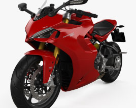 Ducati SuperSport 950 2024 3Dモデル