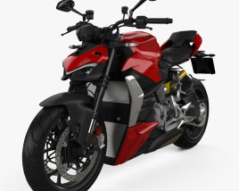 Ducati Streetfighter V2 2024 3D model