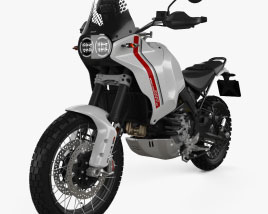 Ducati Desert X 2024 Modelo 3d