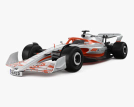 FIA F1 Car 2024 3D модель