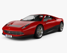 Ferrari SP12 EC 2012 3D 모델 