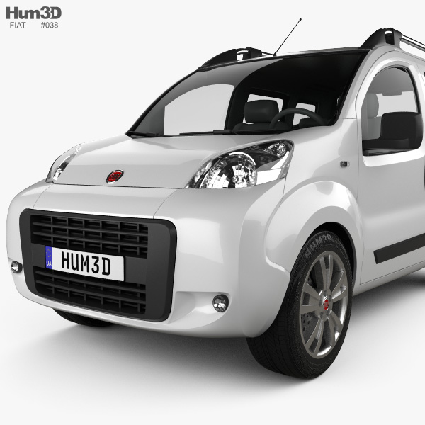 Fiat Fiorino Qubo 2014 3D model