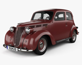 Fiat 1100 B 1949 3D model