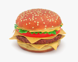 Burger Modèle 3D