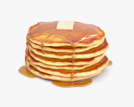 Pancakes 3D model