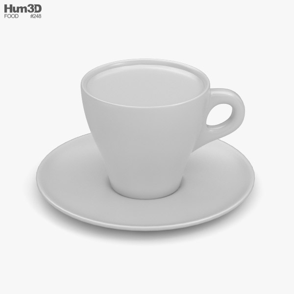 Mini Espresso Cups 3D model