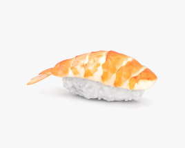 Sushi Ebi Nigiri 3D model