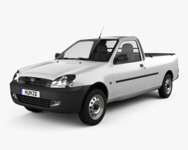 Ford Courier 2014 Modelo 3D