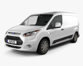 Ford Transit Connect 2016 3D 모델 