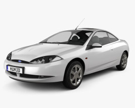 Ford Cougar 2002 3D 모델 