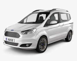 Ford Tourneo Courier 2016 3Dモデル