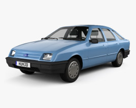 Ford Sierra 掀背车 5门 1984 3D模型