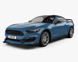 Ford Mustang (Mk6) Shelby GT350R 2019 3D model