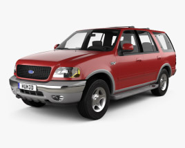 Ford Expedition 2002 3D модель