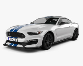 Ford Mustang Shelby GT350 2019 3D 모델 