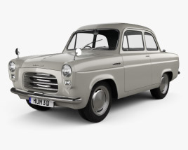 Ford Anglia 100E 1953 3D модель