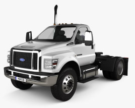 Ford F-650 / F-750 Regular Cab Tractor 2019 3D model